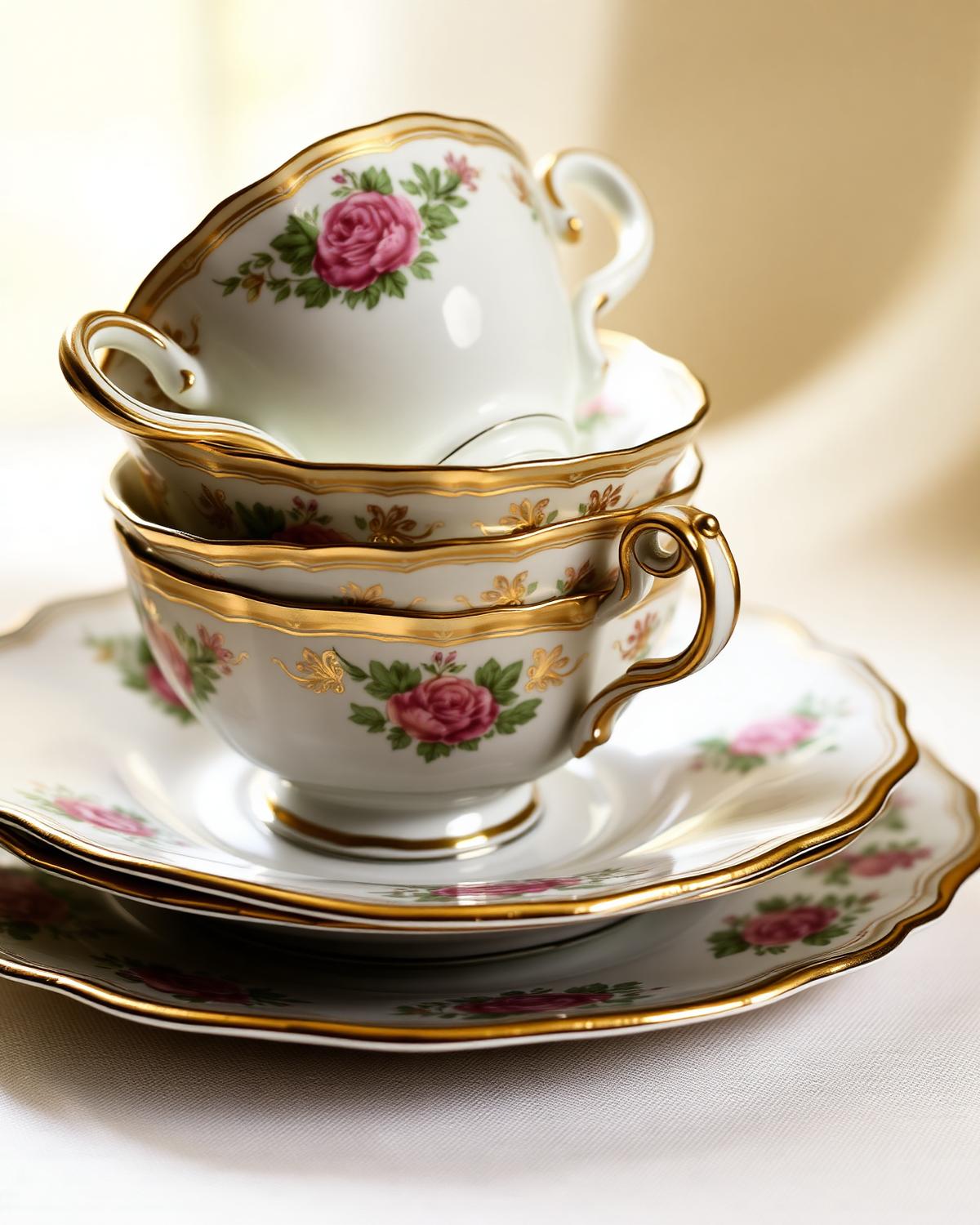 Style a mix-and-match place setting.